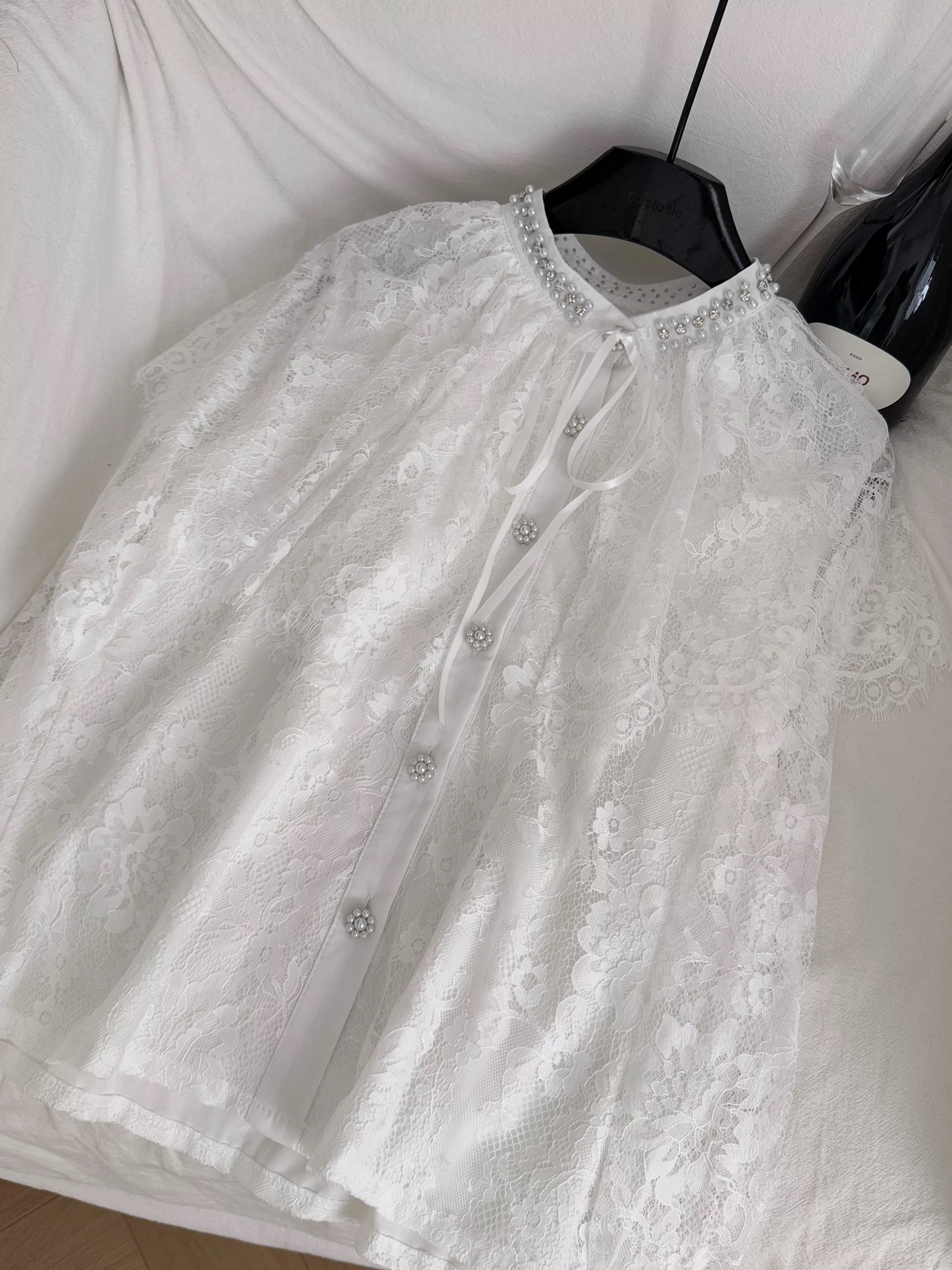 Diamonds are my best friend lace top FTO291 images